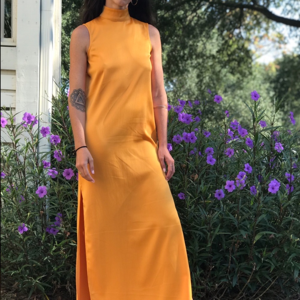 Nasty Gal Maxi Turtleneck Dress